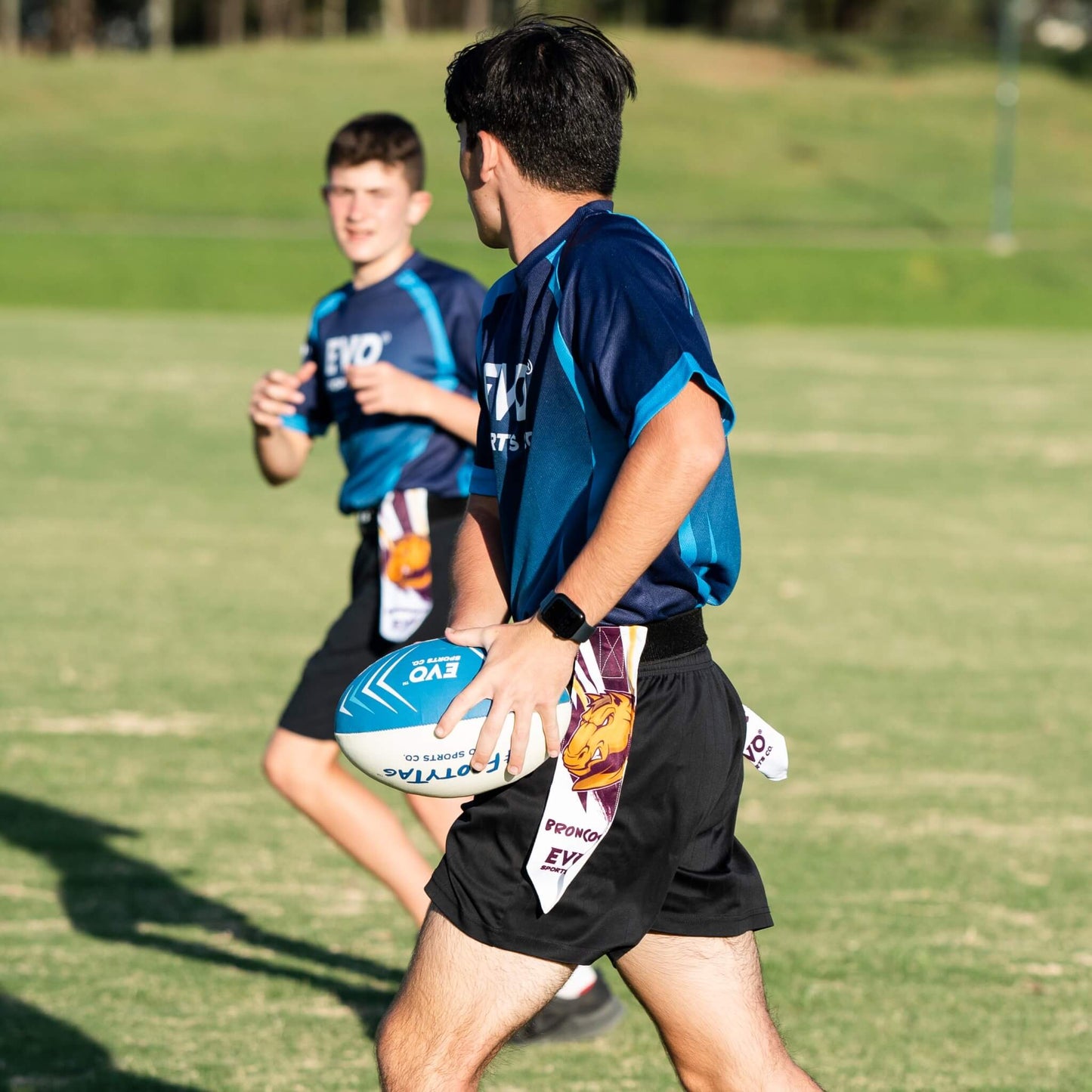 Rugby Tags - Broncos - Home & Away Set