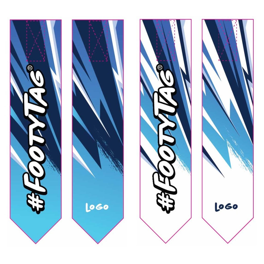 Custom Tag Rugby Tags - Electric