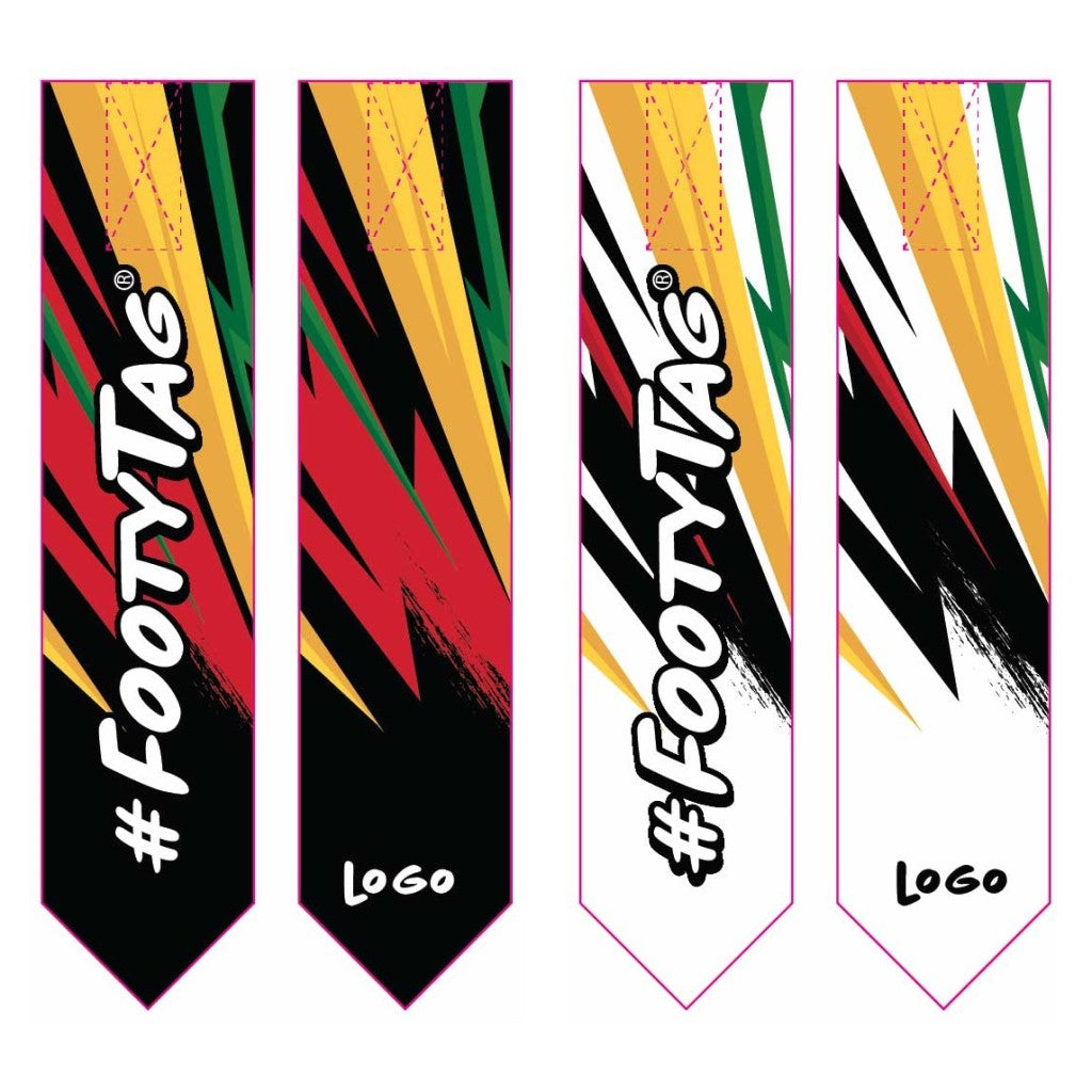 Custom Tag Rugby Tags - Electric