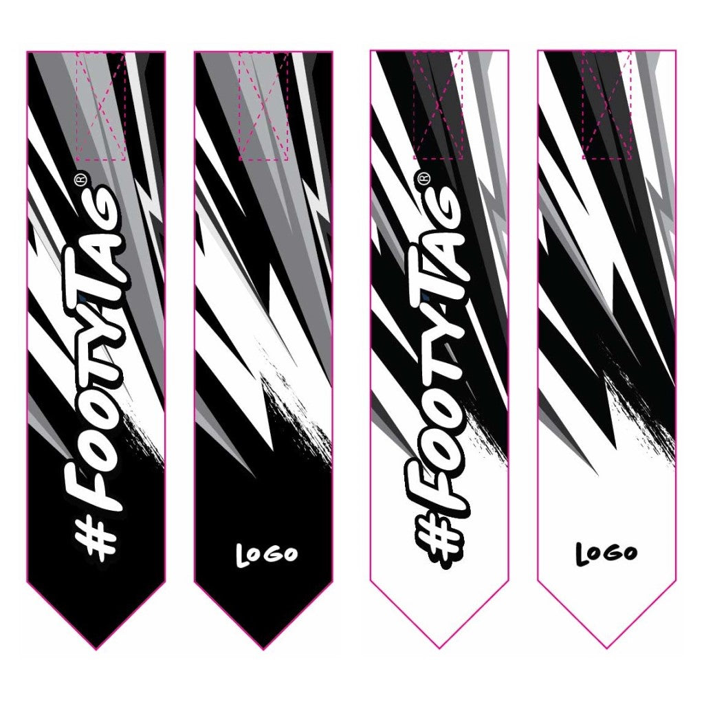 Custom Tag Rugby Tags - Electric