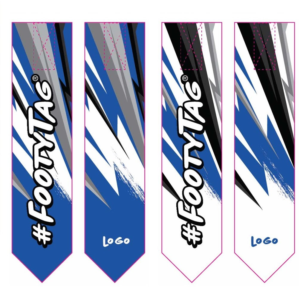 Custom Tag Rugby Tags - Electric