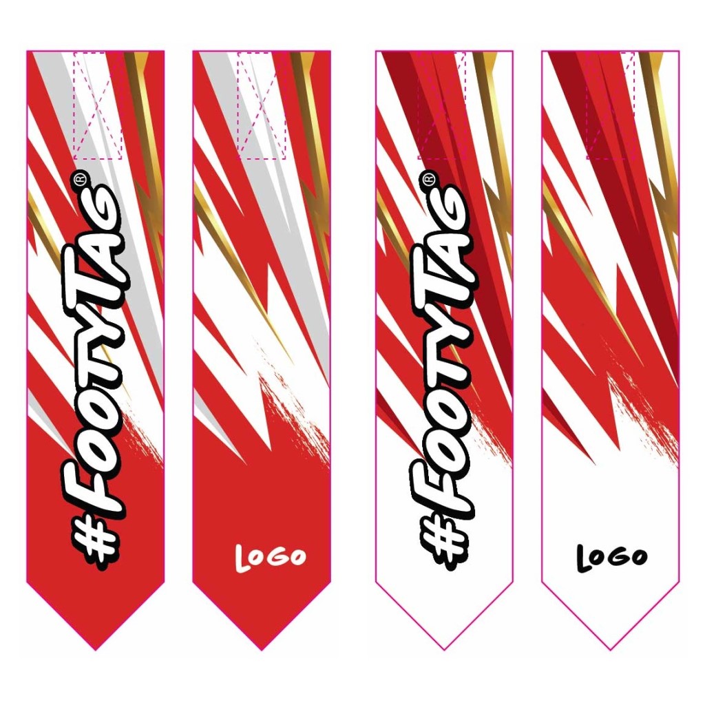 Custom Tag Rugby Tags - Electric