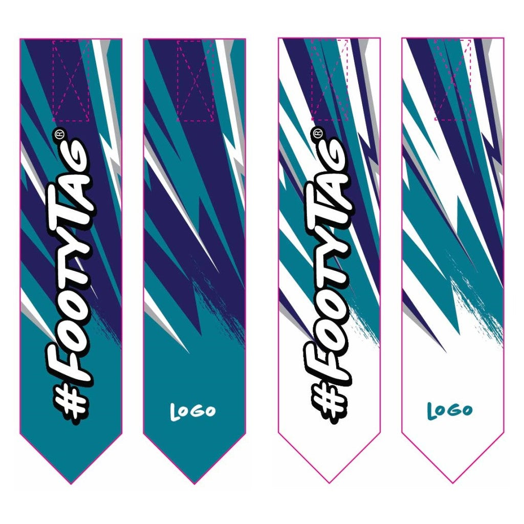 Custom Tag Rugby Tags - Electric