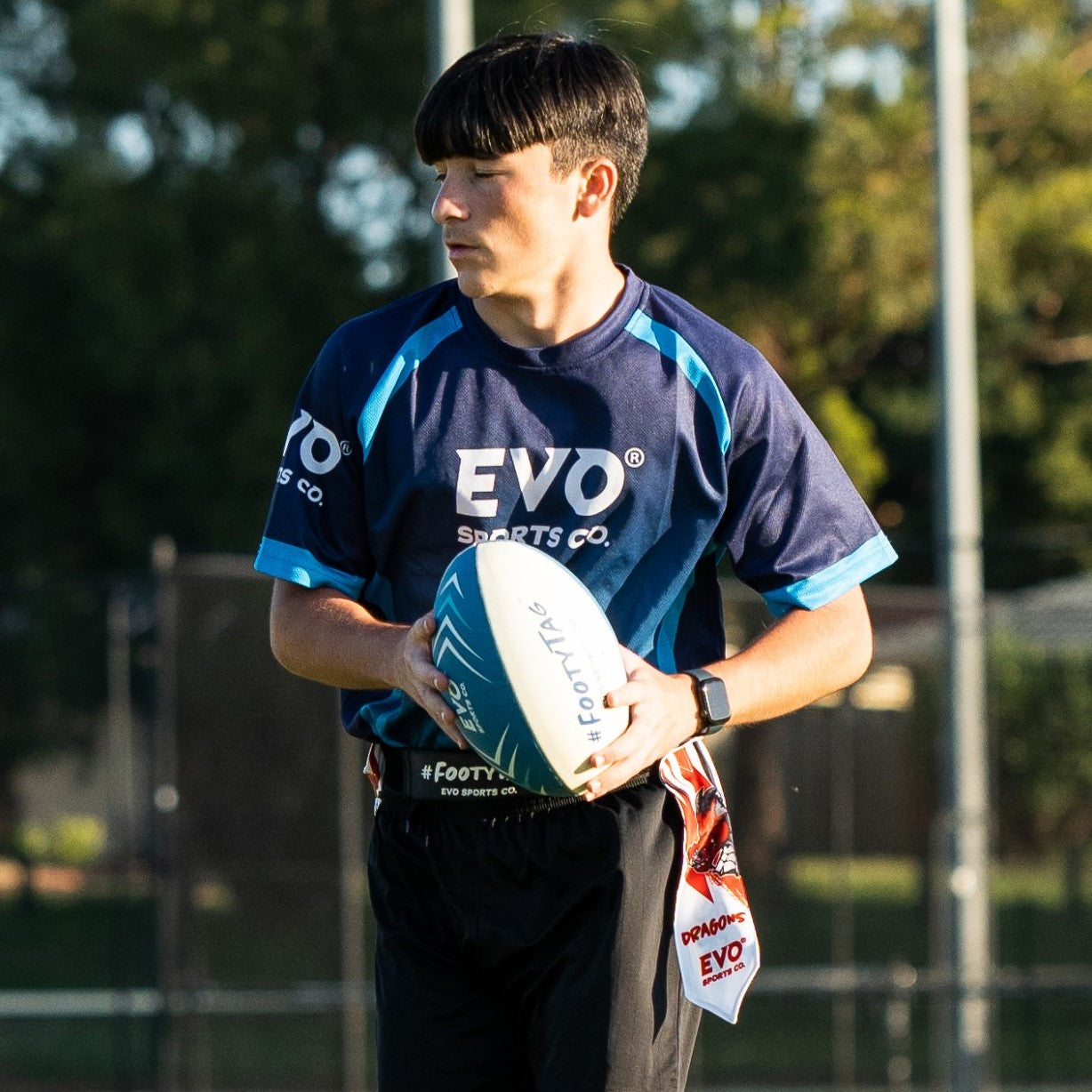 Rugby Tags - Dragons - Home & Away Set