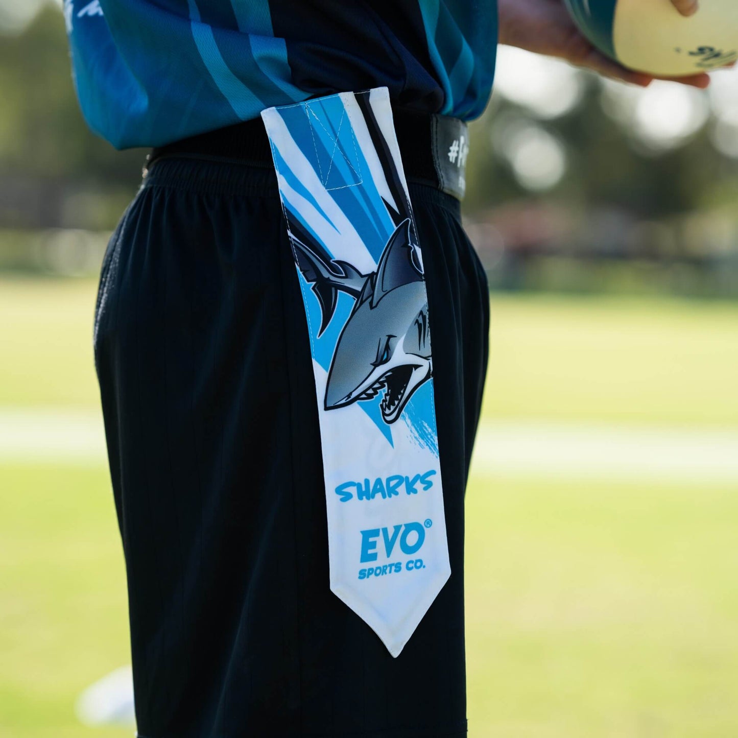 Rugby Tags - Sharks - Home & Away Set