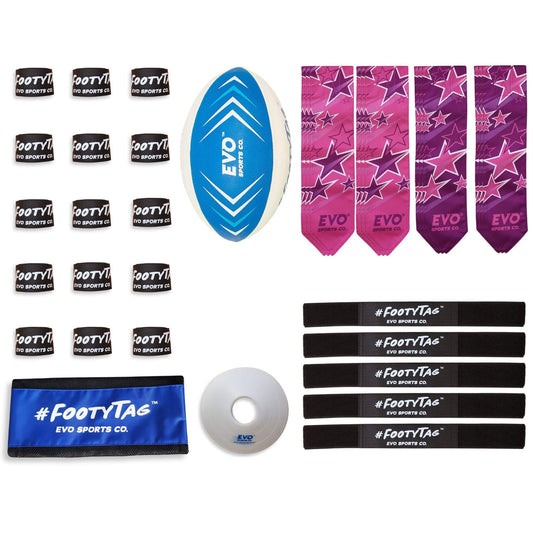 Rugby Tag Kit - Destiny Pink/Purple - 20 Player