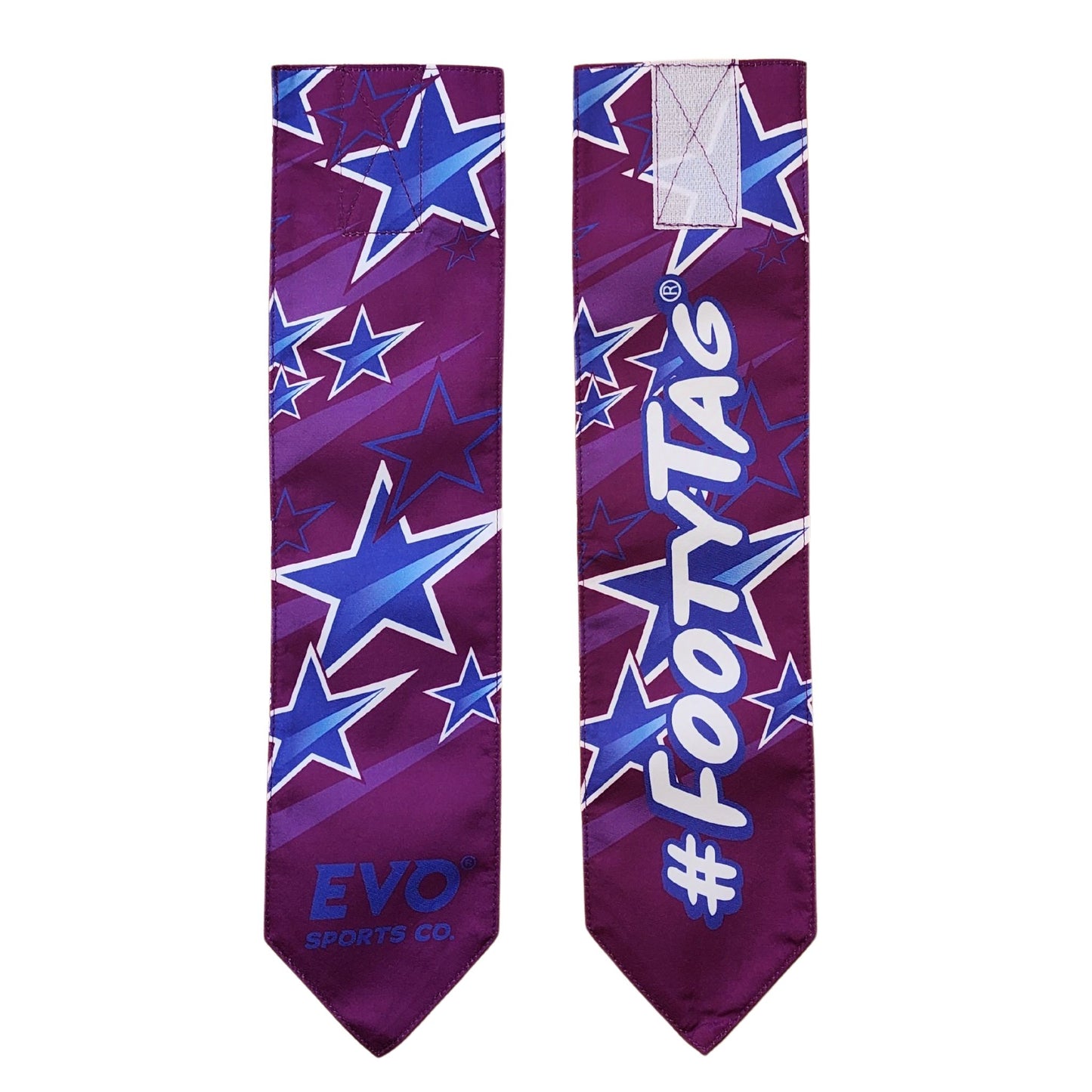 Rugby Tags - Destiny Deep Purple - Pair
