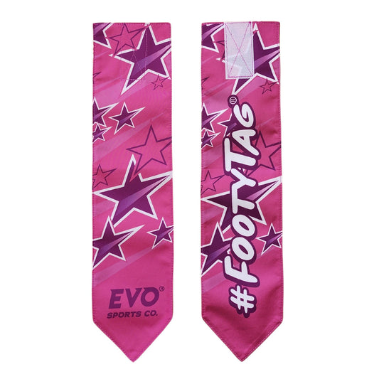 Rugby Tags - Destiny Pink - Pair