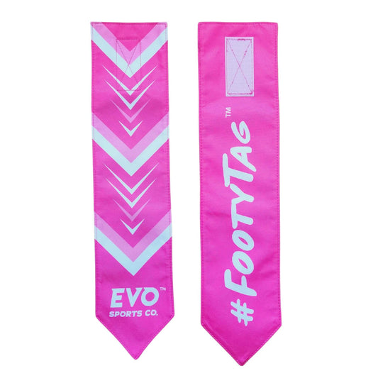 Rugby League Tags - FootyTag Pink - Pair