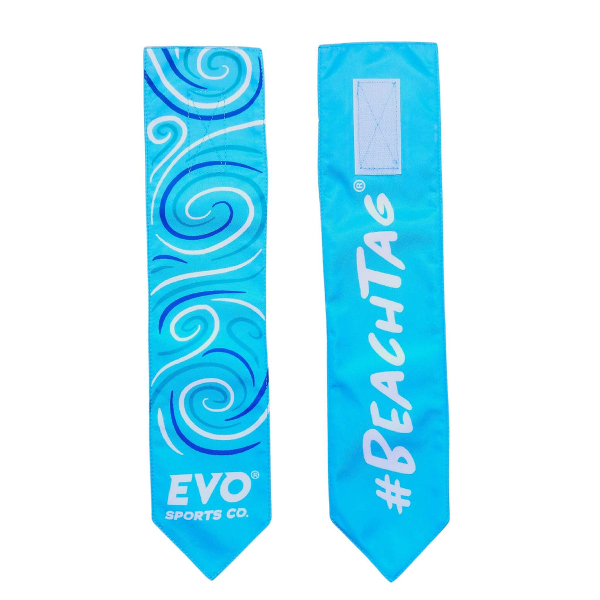 Beach Rugby Tags - Beach Blue - Pair – rugbytag.com.au